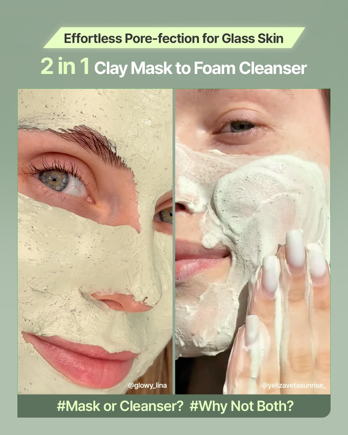 FULLY Green Tomato Pore Detox Clay Mask Cleanser, Pore Minimizing, Blackhead Care, Sebum Control, Exfoliation, Vegan, Face Wash, Sensitive Skin, Korean Skincare 4.05 fl.oz - Image 3