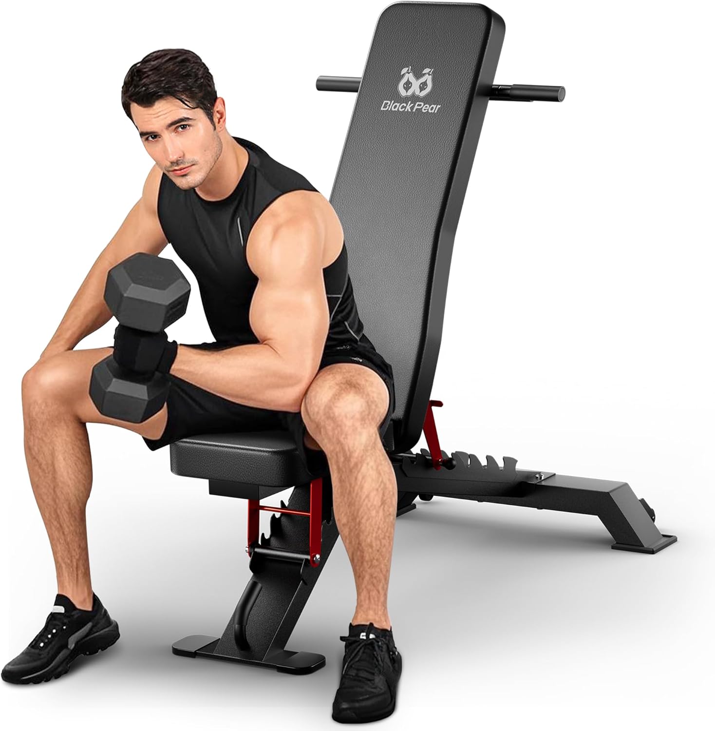 Weight Benches for Home Gym - Adjustable Workout Bench Press 1300lb Capacity Heavy Duty for Exercises Incline Flat Decline Sit-Ups - Image 2