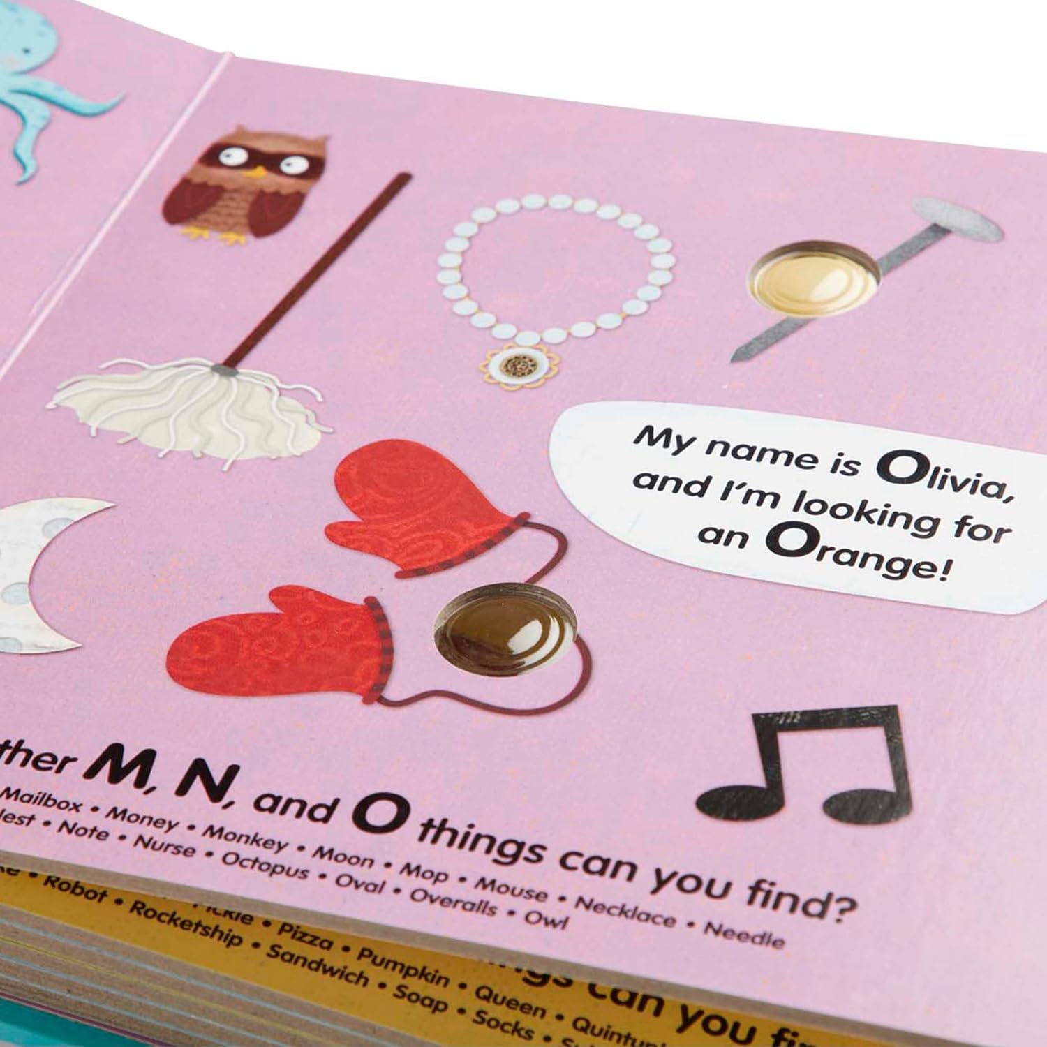 Melissa & Doug Children's Book - Poke-a-Dot: An Alphabet Eye Spy (Board Book with Buttons to Pop) - FSC Certified - Image 8