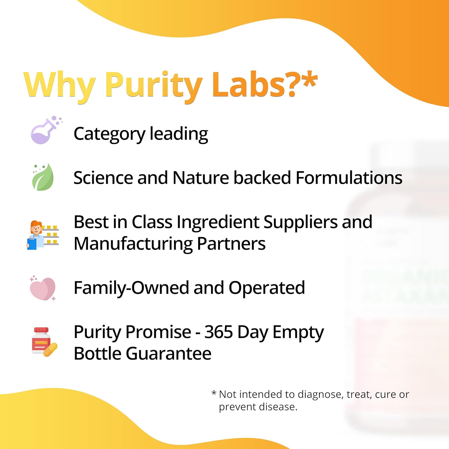 Purity Labs Vitamin D3 K2 10000 IU, (250mcg) D3 + 200mcg K2 MK7 - Immune Support Supplement Enhanced with Bioperine - Supplements for Daily Defense, Bone, Muscle & Skin Health - 120 Capsules - Image 8