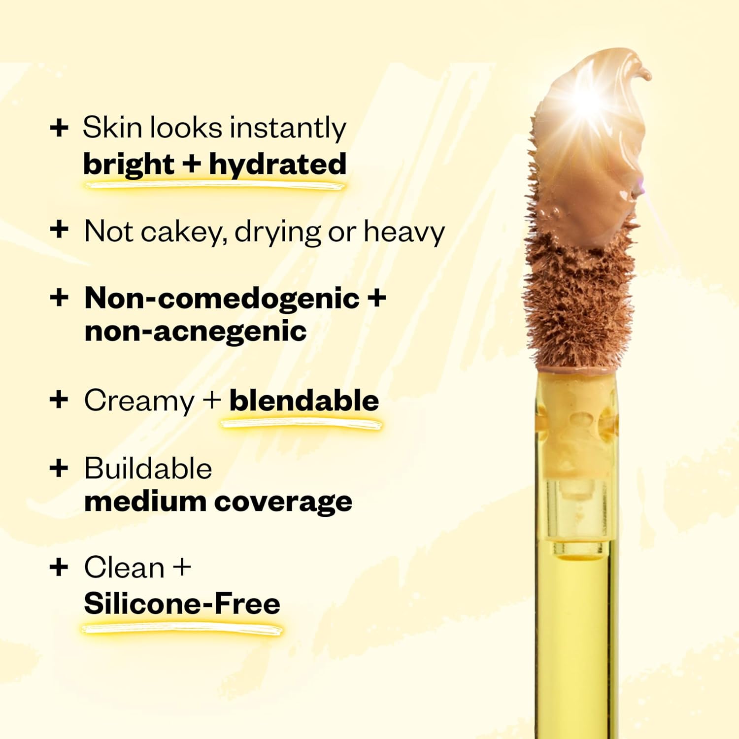 Kosas Mini Revealer Concealer - Medium Coverage Makeup, Conceals Dark Circles Under Eyes, Dark Spots and Blemishes (Tone 03) - Image 8