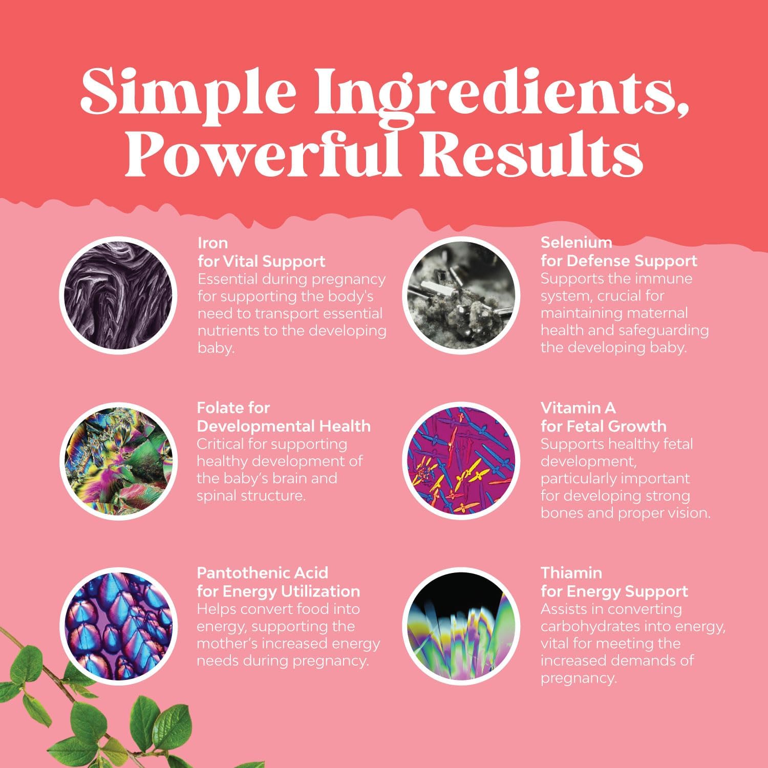 Natures Craft Vegan Prenatal Gummies for Women - Gummy Prenatal Vitamins for Women with Iron Folic Acid and Superfruit Blend - Chewable Vitamins Gummy Formula (Pineapple Mango) Trial Size - Image 7