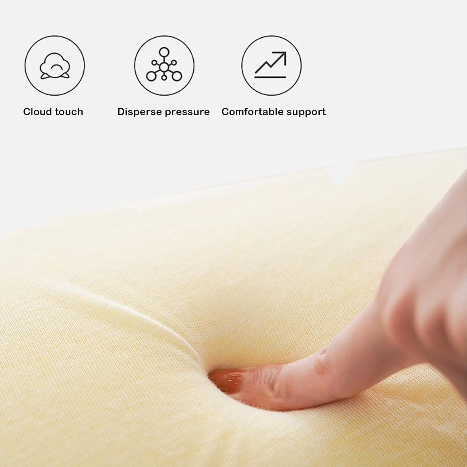 Asou Pillow Lap Desk for Bed Reading Pillow Gaming Pillow for Couch Large Arm Rest Pillow Reading Pillow Laptop Pillow for Reading, Gaming, Crocheting - Image 6