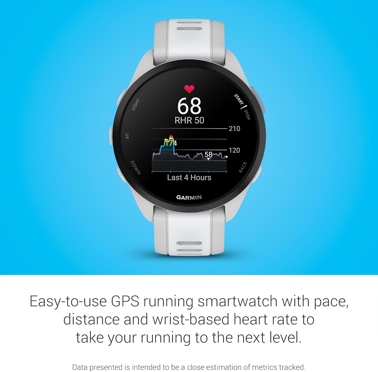 Garmin Forerunner 165, Running Smartwatch, Colorful AMOLED Display, Training Metrics and Recovery Insights, Whitestone - Image 5