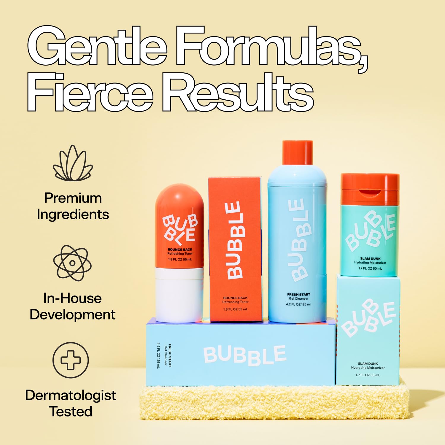 Bubble Skincare Bounce Back Balancing Facial Toner Mist - Hydrating Toner Spray + Pore Minimizer Made with Sea Water and Niacinamide to Help Improve Texture & Radiance (55ml) - Image 7