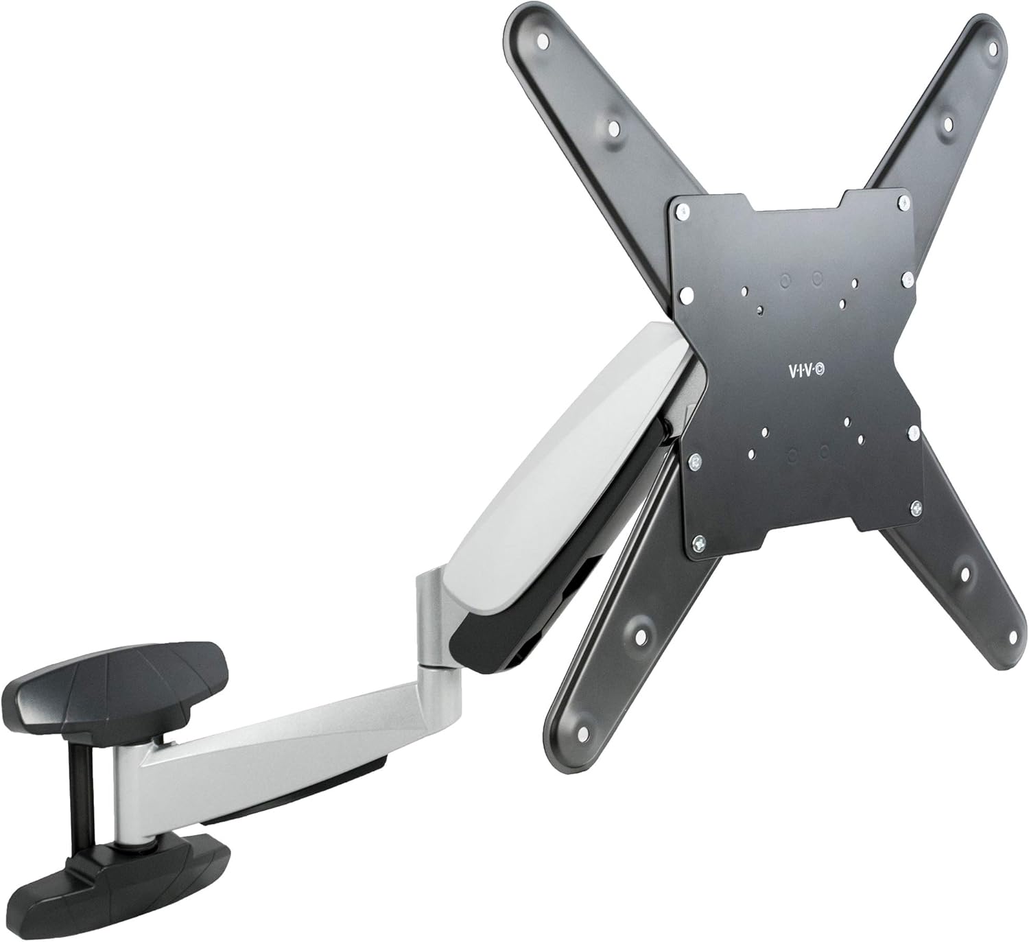 VIVO Counterbalance 40 to 70 inch LCD LED Plasma Screen TV Wall Mount, Above Fireplace Height Adjustable Pneumatic Spring Fully Articulating Bracket, Silver, MOUNT-VW03G - Image 2
