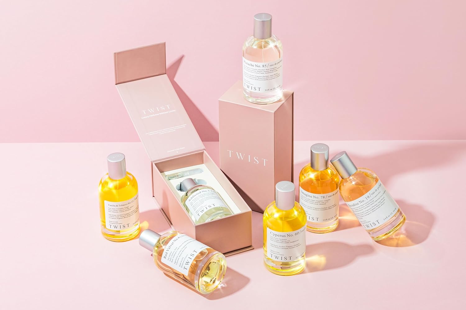 Twist Dolce No. 33 - Eau De Parfum Inspired by La V. E. Belle, Long-Lasting Perfume For Women, Gourmand & Floral, Vegan, Clean Ingredients, Fragrance - Spray 100 ml | 3.4 fl. oz. - Image 6