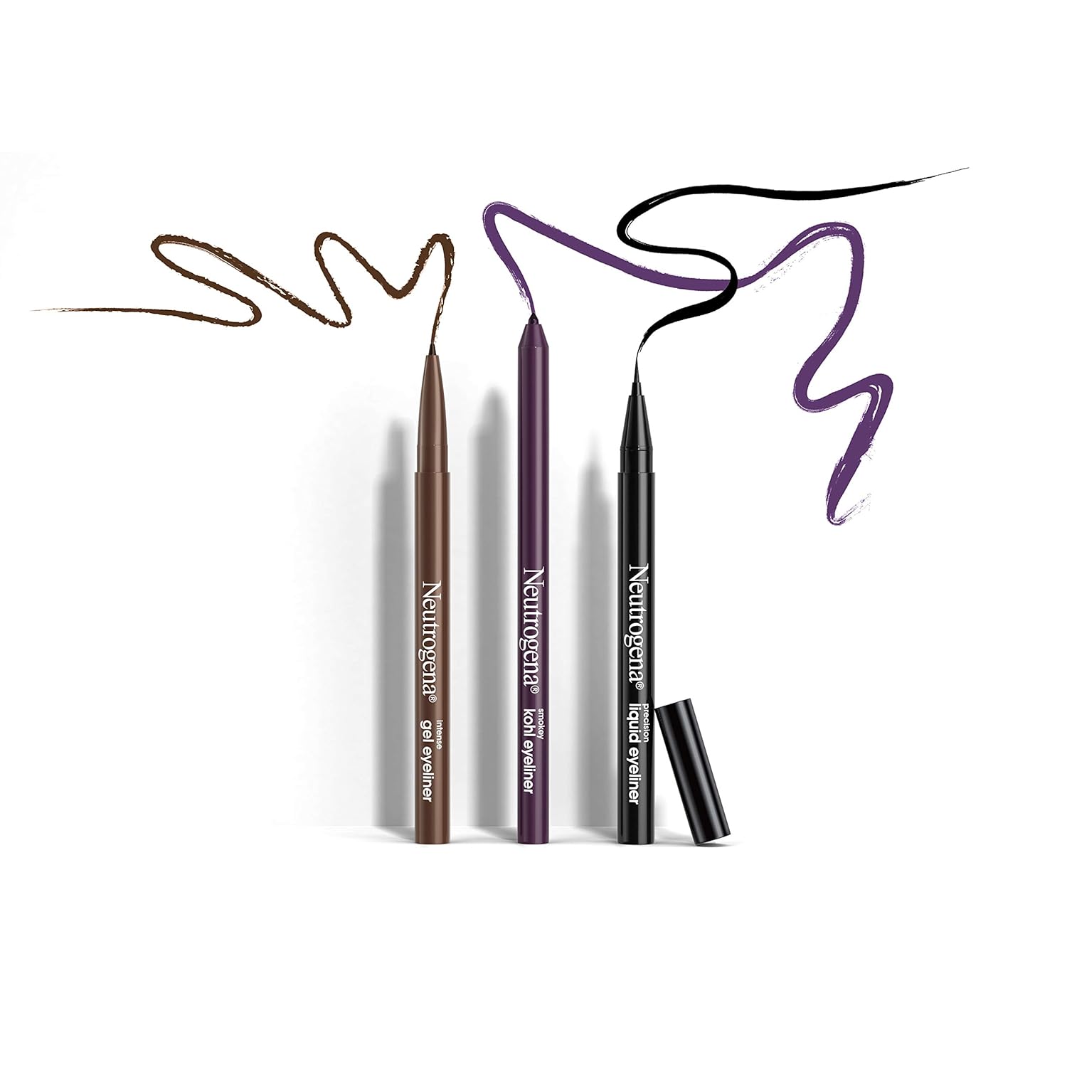 Neutrogena Smokey Kohl Eyeliner with Antioxidant Vitamin E, Water-Resistant & Smooth-Gliding Eyeliner Makeup, Dark Brown, 0.014 oz - Image 7