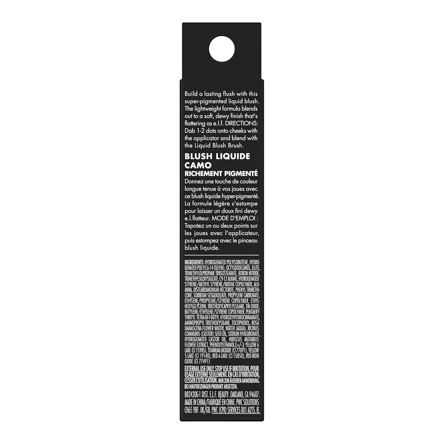 e.l.f. Camo Liquid Blush, Long-lasting Liquid Blush For High-pigment Color, Creates A Soft, Dewy Finish, Vegan & Cruelty-free, Gorg Orange - Image 7