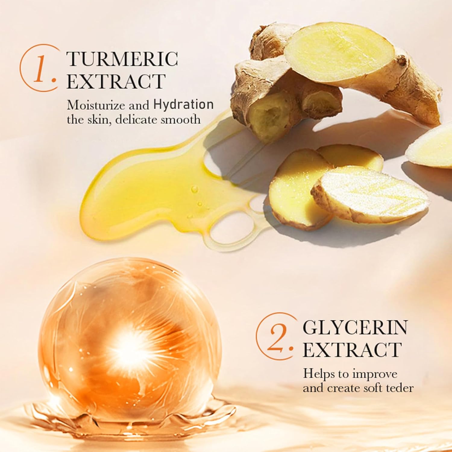Turmeric Skin Care Set, 11 Pcs Turmeric Skin Care Kit, Skincare Set with Turmeric Face Wash, Turmeric Soap, Toner, Face Serum & Face Cream, Eye Cream, Mask, Facial Kits for Women Mens - Image 8