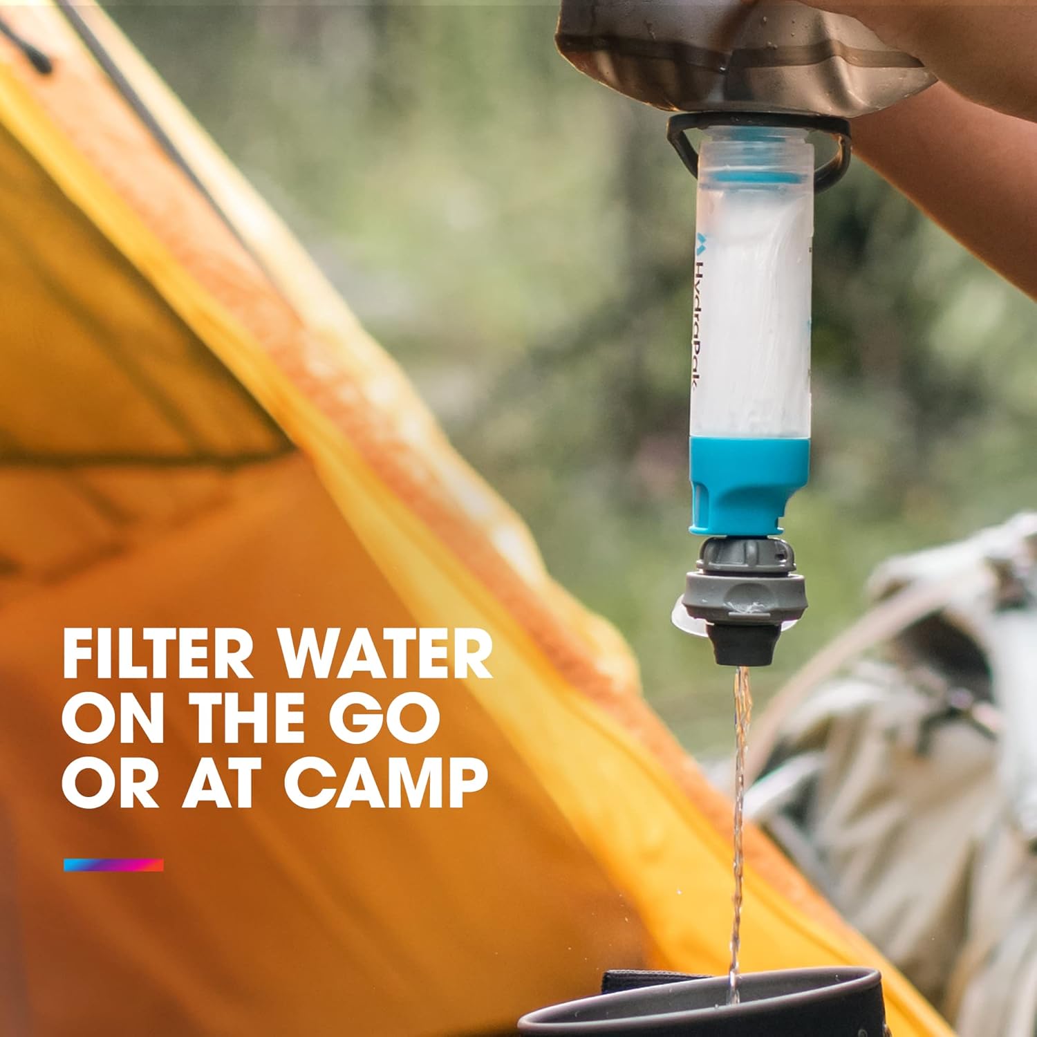 HydraPak 28mm Filter Kit - Water Filtration Accessory - Fast Flow - Perfect for Hiking, Camping, Travel, and Emergency Preparedness - Image 4