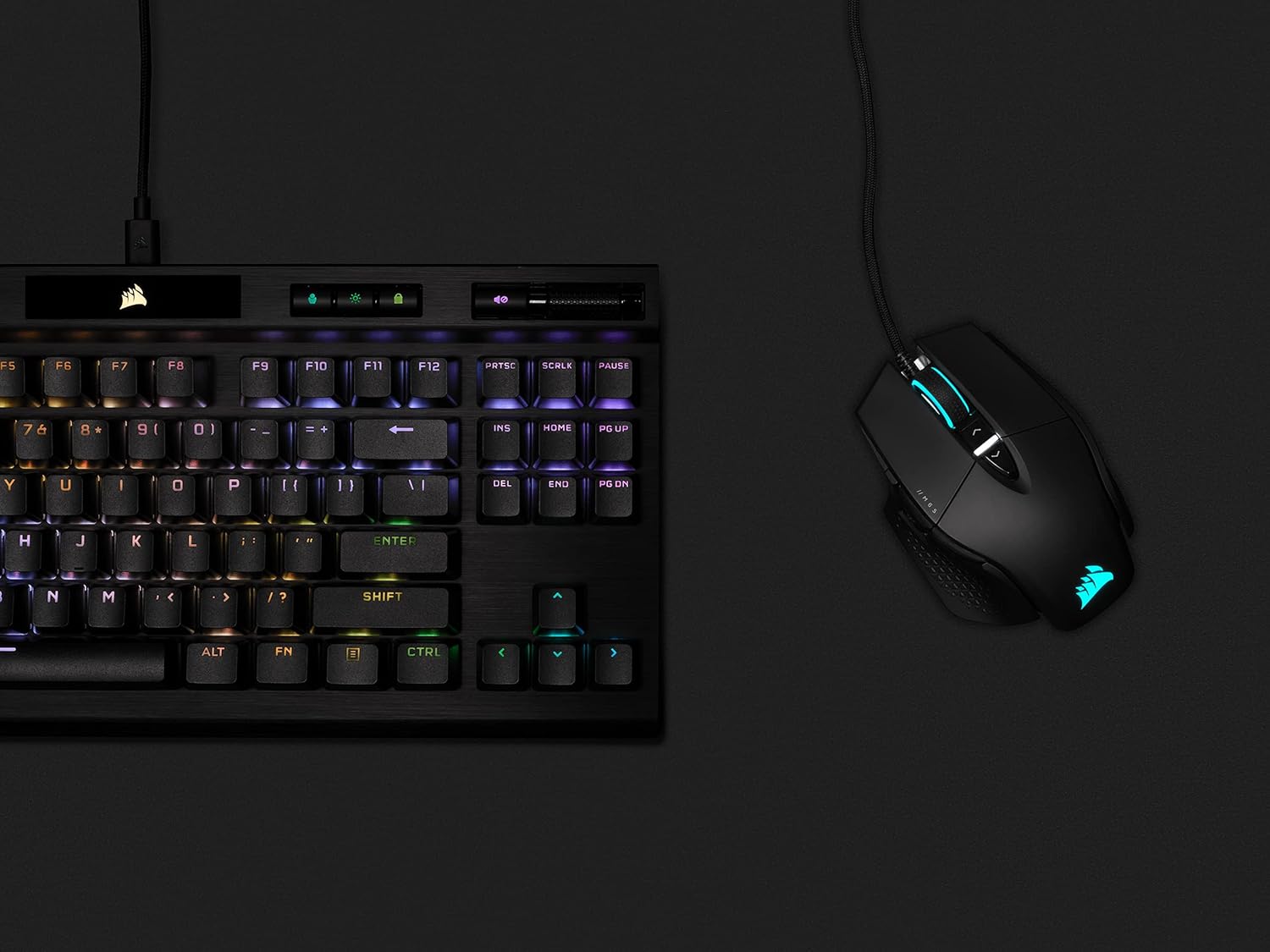 Corsair M65 RGB Ultra Tunable FPS Gaming Mouse Marksman 26,000 DPI Optical Sensor, Optical Switches, AXON Hyper-Processing Technology, Sensor Fusion Control, Tunable Weight System - Black - Image 14
