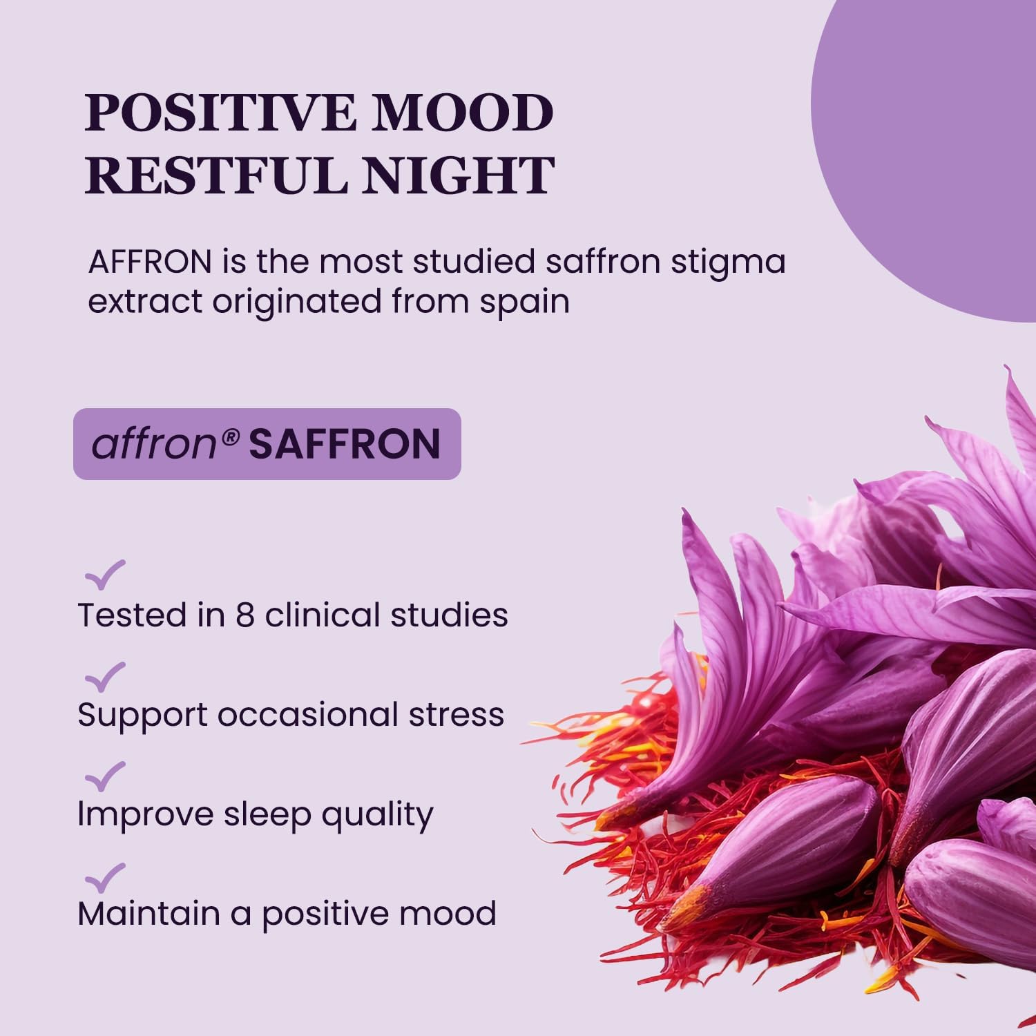 UpNourish Organic Ashwagandha Saffron Supplements with Probiotics - Stress Relief, Mood Enhancer, Calm Happy Pills Support Fatigue Focus Clarity with L-Theanine, Rhodiola, 30 Vegan Capsules - Image 4