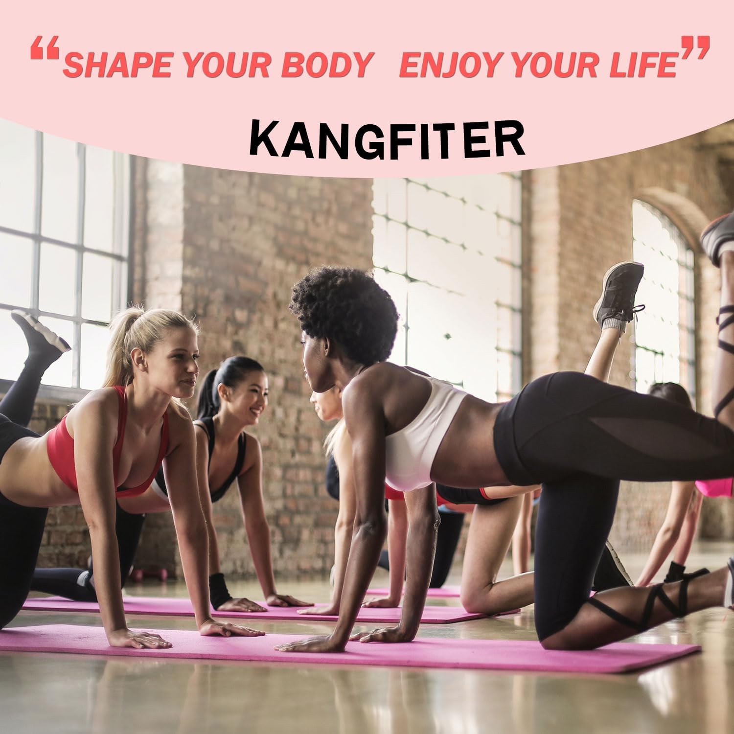 Non-Slip Fabric Resistance Bands for Working Out, Loop Exercise Bands for Booty Leg, Butt, Glute, Stretch Workout Bands for Women & Men, Hip Elastic Bands for Home Gym Fitness, Yoga, Pilates - Image 10