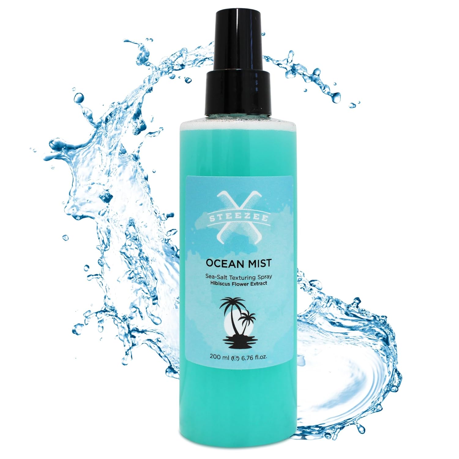 Steezee Ocean Mist Natural Sea Salt Spray for Hair Men & Women, Natural Beach Waves, Volumizing Hair Texturizer, Lightweight, 6.76 oz - Image 2