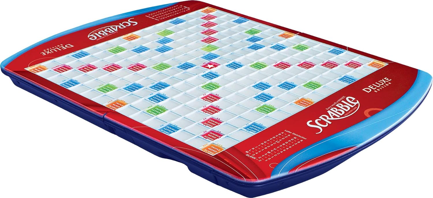Hasbro Gaming Scrabble Deluxe Edition Board Game, (Amazon Exclusive) - Image 11