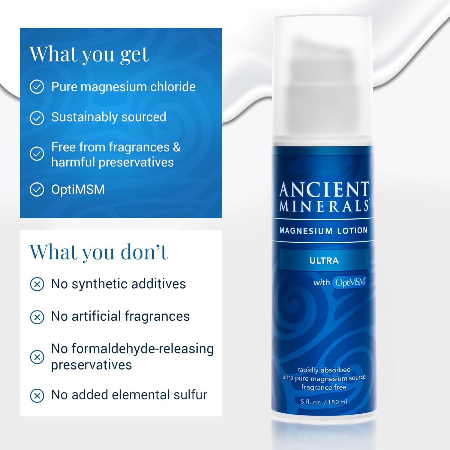 Ancient Minerals Magnesium Bath Flakes - Magnesium Lotion and Lotion Ultra with MSM - Pure Genuine Zechstein Chloride - Image 6