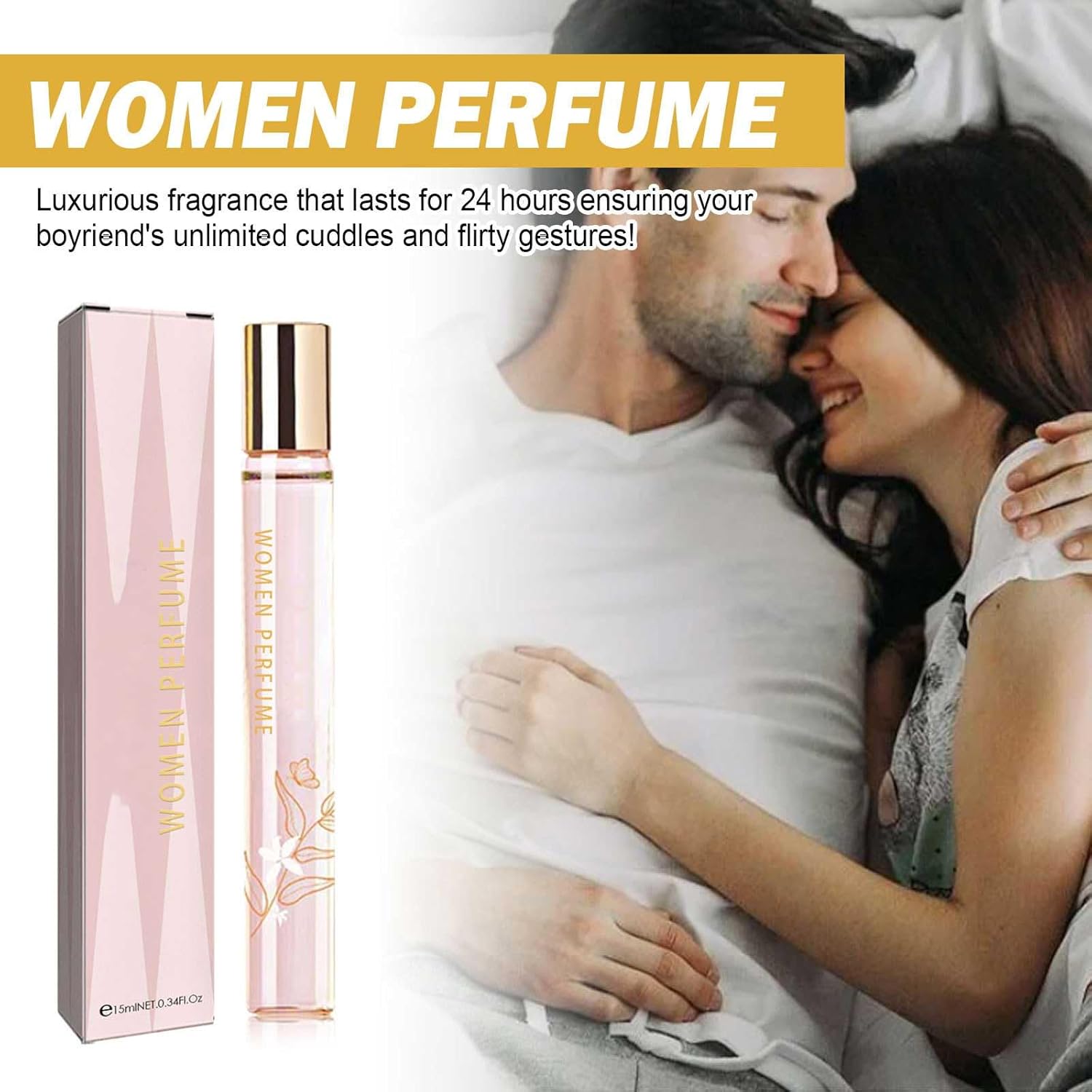Pheromones Perfume Natural Attraction 15ml,Pheromone Perfume For Women,Long Lasting Roll-On Perfumes for Women (2PCS) - Image 4