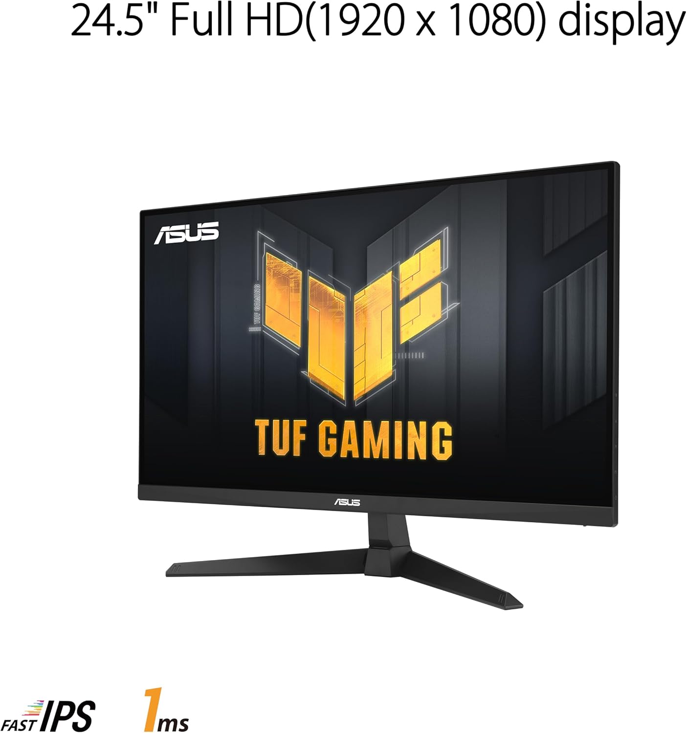 ASUS TUF Gaming 25” (24.5 viewable) 1080P Gaming Monitor (VG259Q3A) – FHD, 180Hz, 1ms, Fast IPS, Extreme Low Motion Blur, FreeSync, Variable Overdrive, Speakers, 99% sRGB, Shadow Boost 3yr Warranty - Image 3