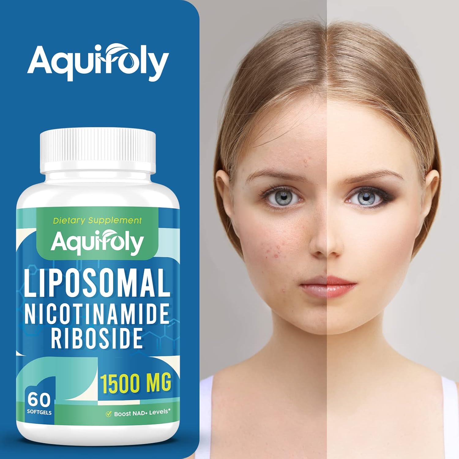 Liposomal Nicotinamide Riboside Supplement 2000 mg with TMG and Pterostilbene for Maximum Absorption, Superior to NAD, Boosting NAD+, Cellular Energy, and Age Defense, 60 Softgels - Image 8