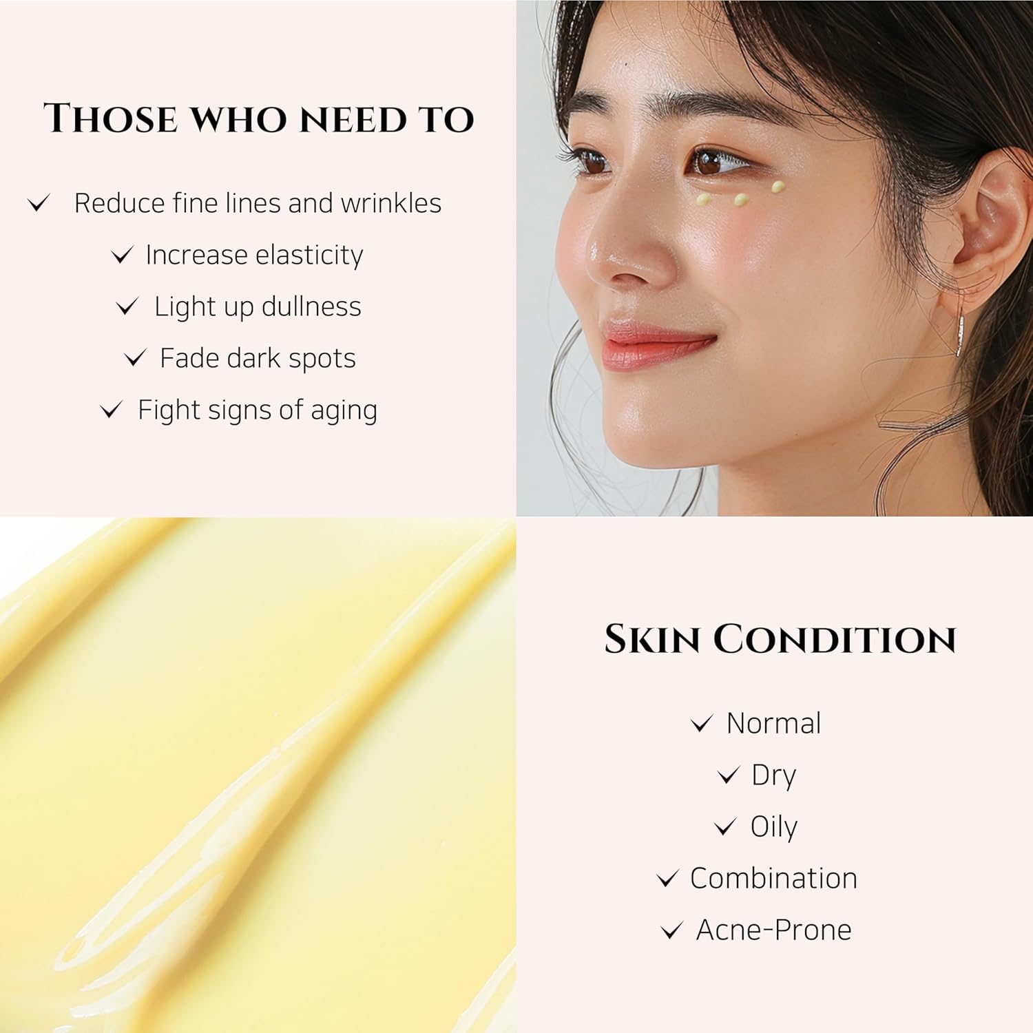 Beauty of Joseon Revive Eye Serum with Retinal Niacinamide Correction for Puffy Eye Bags Fine Lines Dark Circles Wrinkles, Korean Skin Care 30ml, 1 fl.oz, 2 Packs - Image 5