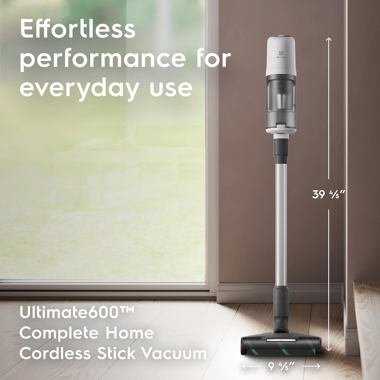 Electrolux Ultimate600 Complete Home Cordless Stick Vacuum with 3 Specialized Nozzles (Multi-Surface, Hard Floor & Pet), 50-Minute Run Time, 3 Power Modes, White - Image 4