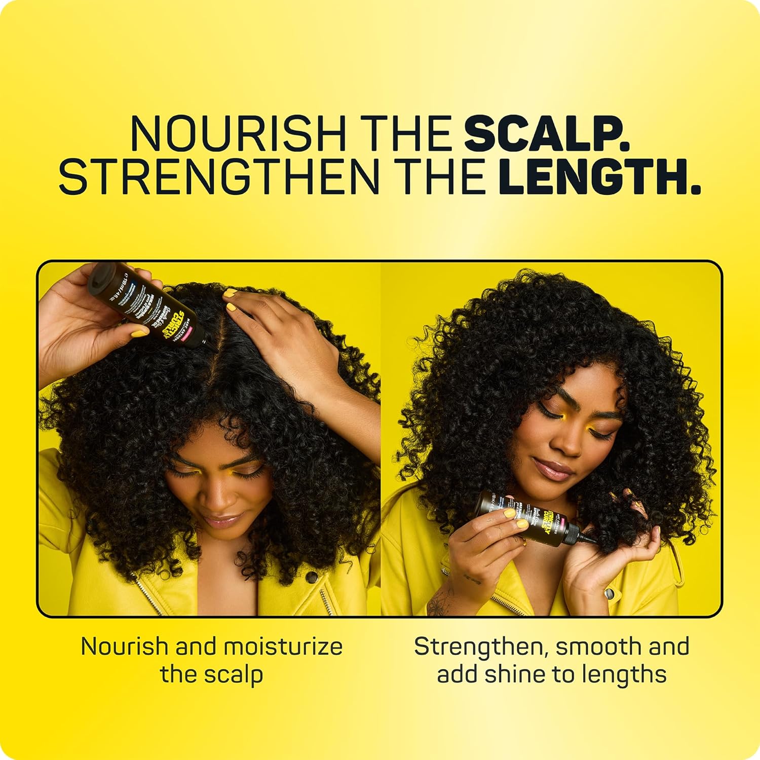 Marc Anthony Nourishing Scalp & Hair Supreme Oil, Strictly Curls - Adds Shine, Reduces Frizz and Breakage - For Curly Hair - Rosemary, Castor Oil - 4 fl oz - Image 5