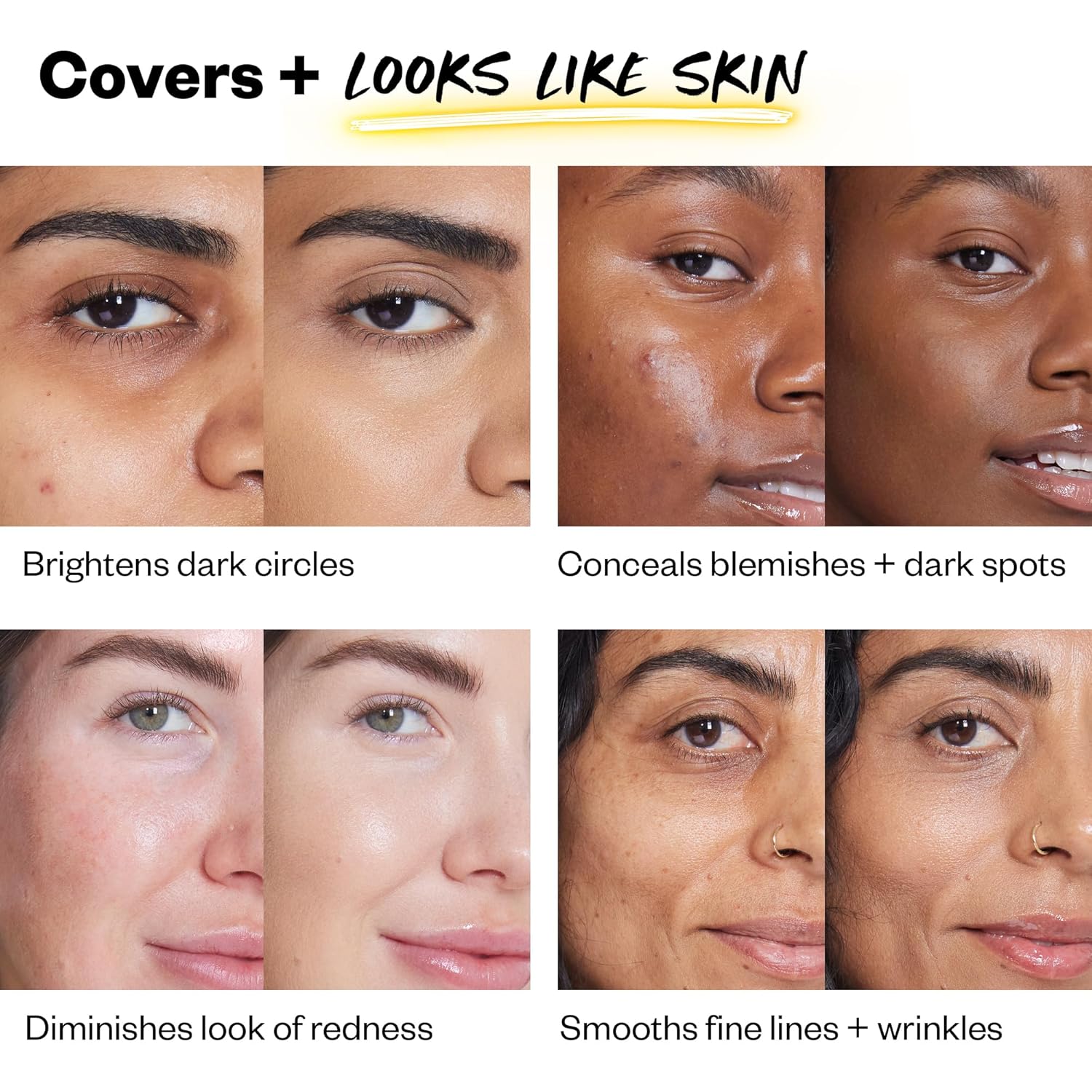 Kosas Mini Revealer Concealer - Medium Coverage Makeup, Conceals Dark Circles Under Eyes, Dark Spots and Blemishes (Tone 03) - Image 6