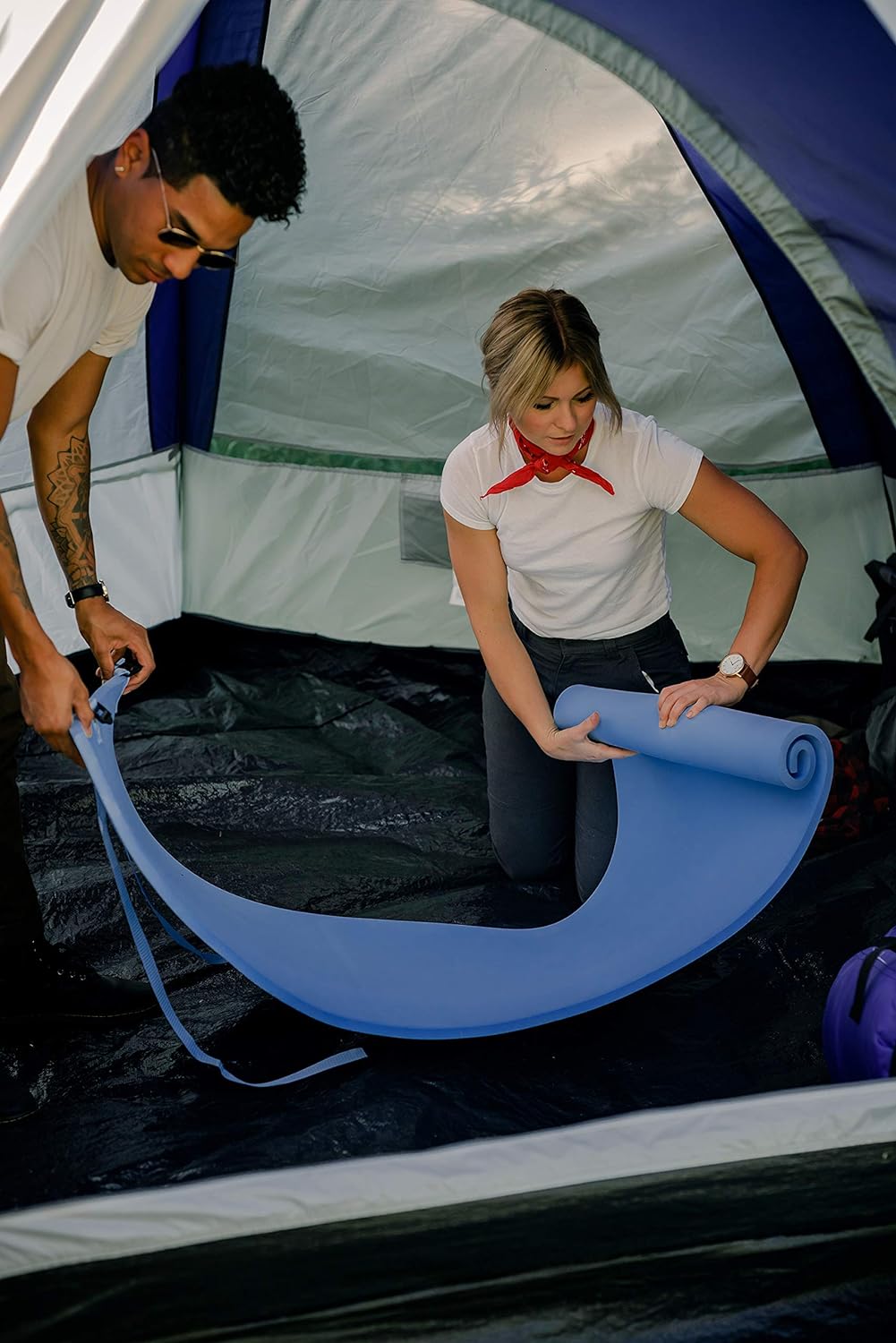 Stansport Pack Lite Camping & Backpacking Sleeping Pad (503-B) - Image 6