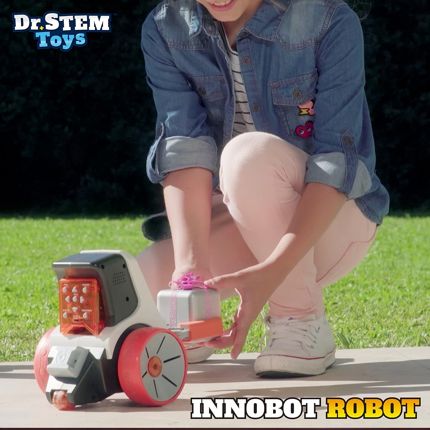 Dr. STEM Toys Innobot Coding Robot Toy | Robotics Science Kit for Kids Ages 8 & Up | Bluetooth Enabled, Easy to Build & Program, Performs Multiple Stunts & Chores | Kids Learn Coding as They Play - Image 7