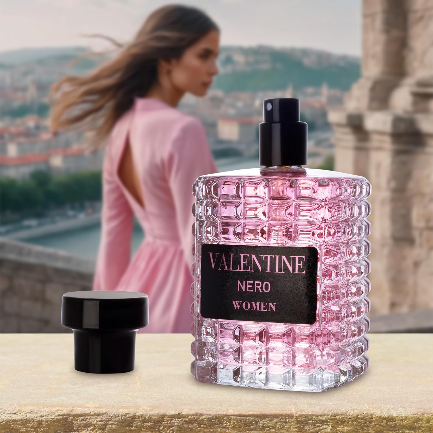 URBAN COLLECTION Valentine for Women Eau De Parfum - Amber Floral Jasmine, Bourbon Vanilla & Woods Oriental-Floral Fragrance with a Modern Twist Elegant 100ml Bottle Packed in Paper Box - Image 9