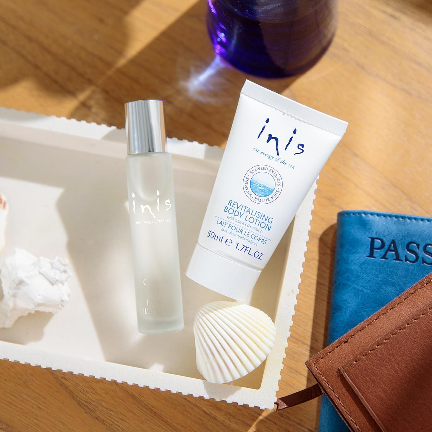 Inis the Energy of the Sea Cologne & Body Lotion Sampler Set - Travel Size Toiletries for Women and Men - Unisex Ocean Fresh Fragrance - Image 4