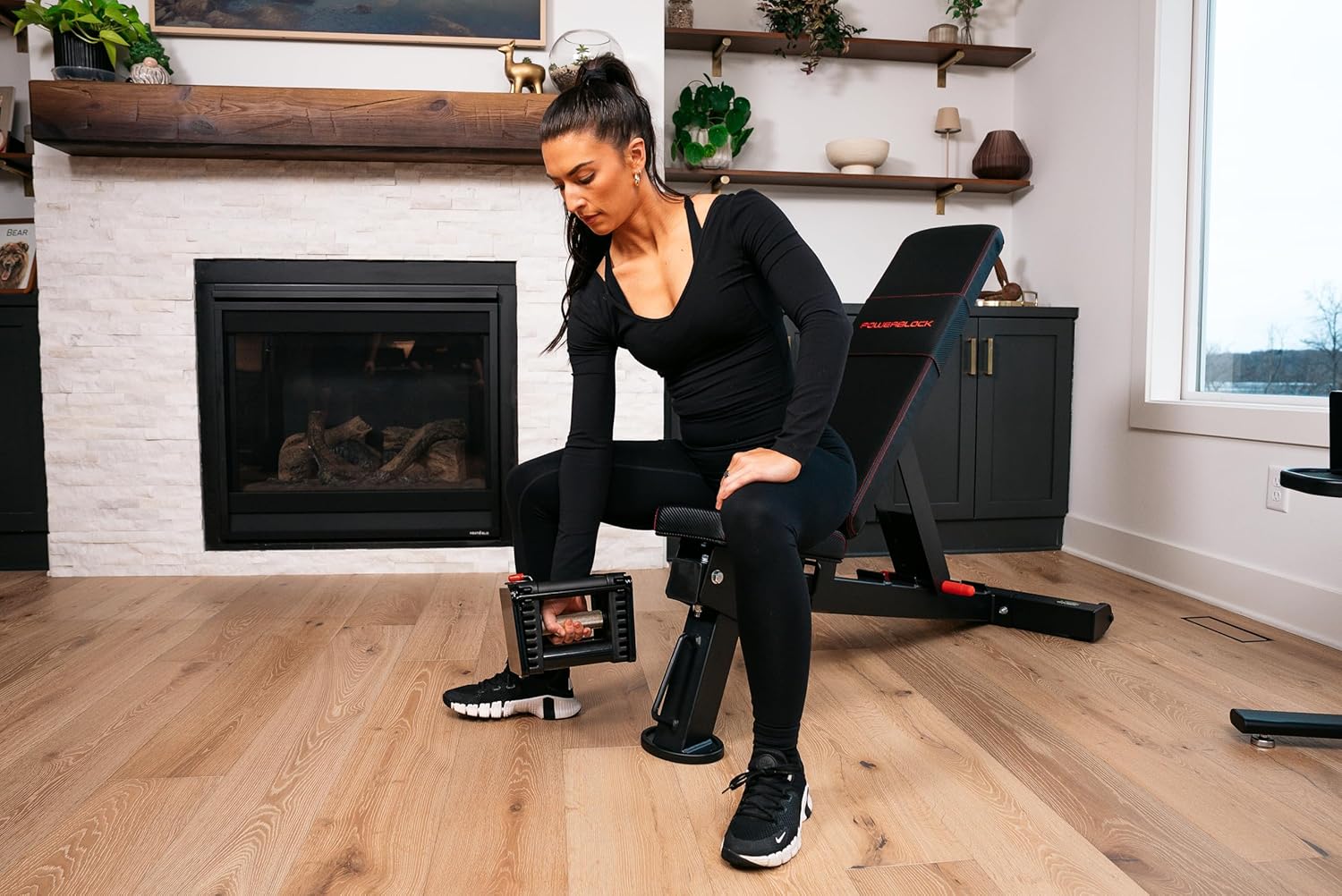 PowerBench 2.0 Adjustable Weight Bench, 7 Positions, Built-in Wheels & Handle, Innovative Equipment for Home & Commercial Gyms, Versatile Workout Bench - Image 6