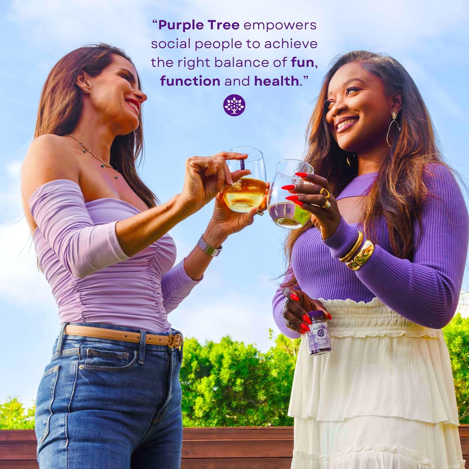 purple tree Post-Celebration Wellness Vitamins | Liver Support, Rapid Hydration, Body Replenisher | Dihydromyricetin DHM, Milk Thistle, Electrolytes, Vitamin B, Willow Bark, Quercetin (30 Pills) - Image 7