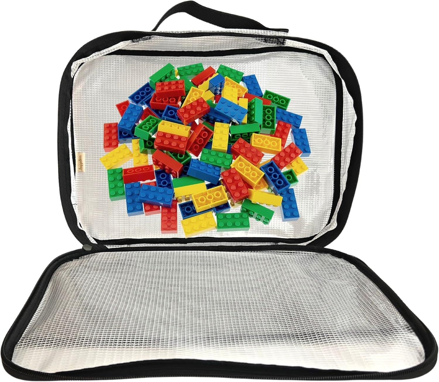 4PC Large Mesh Storage Bag for Board Games, Puzzles, Toys, Supplies, Zippered Bags for Organization Compatible with Legos and Doll Storage (4pc Mesh Bags) - Image 7