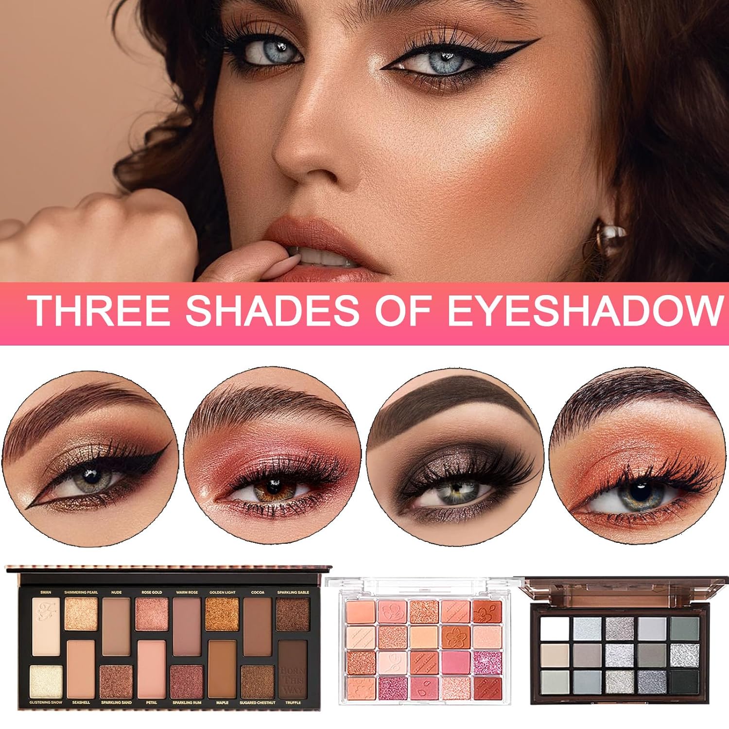 All in One Makeup Kit, Makeup Kit for Women Full Kit, Travel Make Up Gift Set for Women, Teens & Girls, Includes Eyeshadow Lipstick Eyeliner Eyebrow Pencil Brush Set, Beginners and Professionals Alike - Image 5