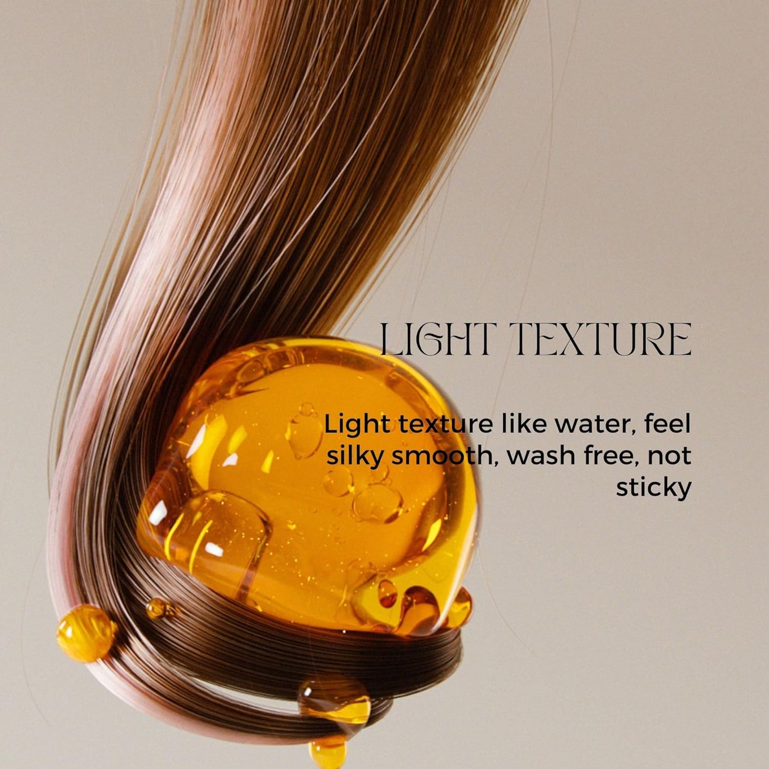 Hair Perfume Oil for Women (Lily Sandalwood), Argan Oil Heat Protection Spray for Dry, Damaged, Firzzy Hair Care, Long Lasting Fragrance Mist with Keratin & Elastin for Nourish & Smooth 2.7 fl oz - Image 4