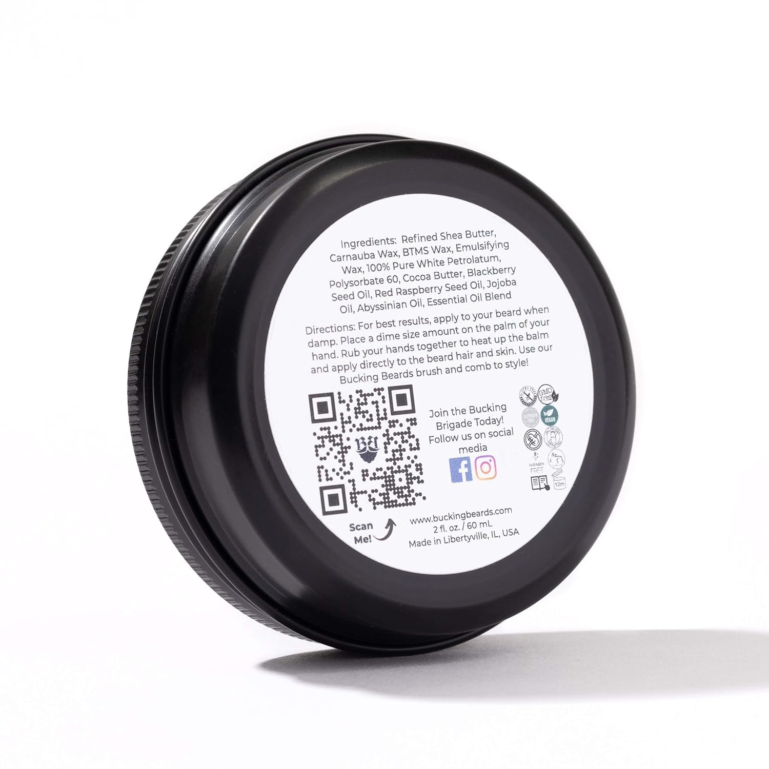 Collection- Grooming Kits, Moisturizers, Hydrating Oils, Balms (Beard Cream) (Beard Balm) - Image 3