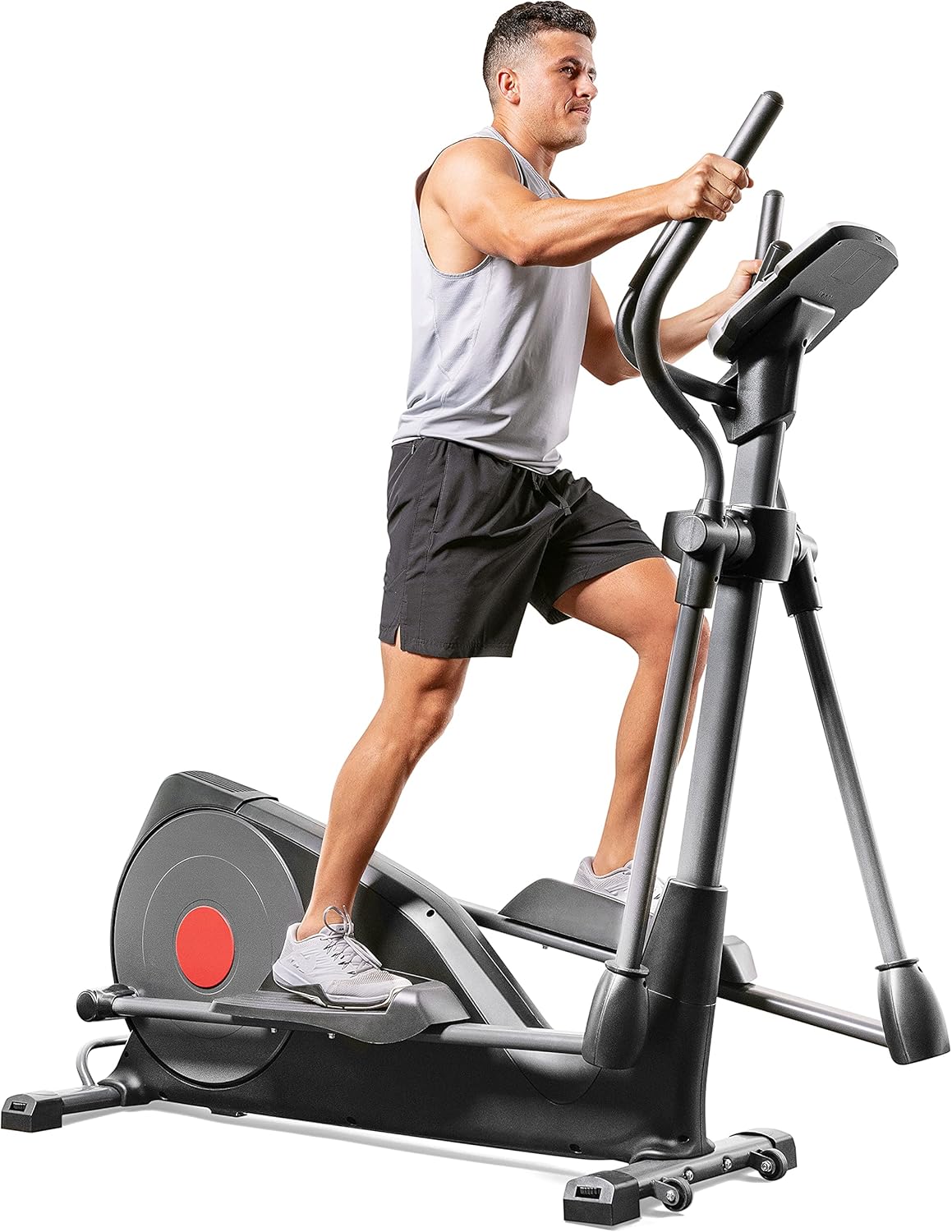 Sunny Health & Fitness Full Body Workout Elliptical Trainer with Digital Performance Monitor, Low Impact Exercise, and Optional Bluetooth with Exclusive SunnyFit App - Image 2