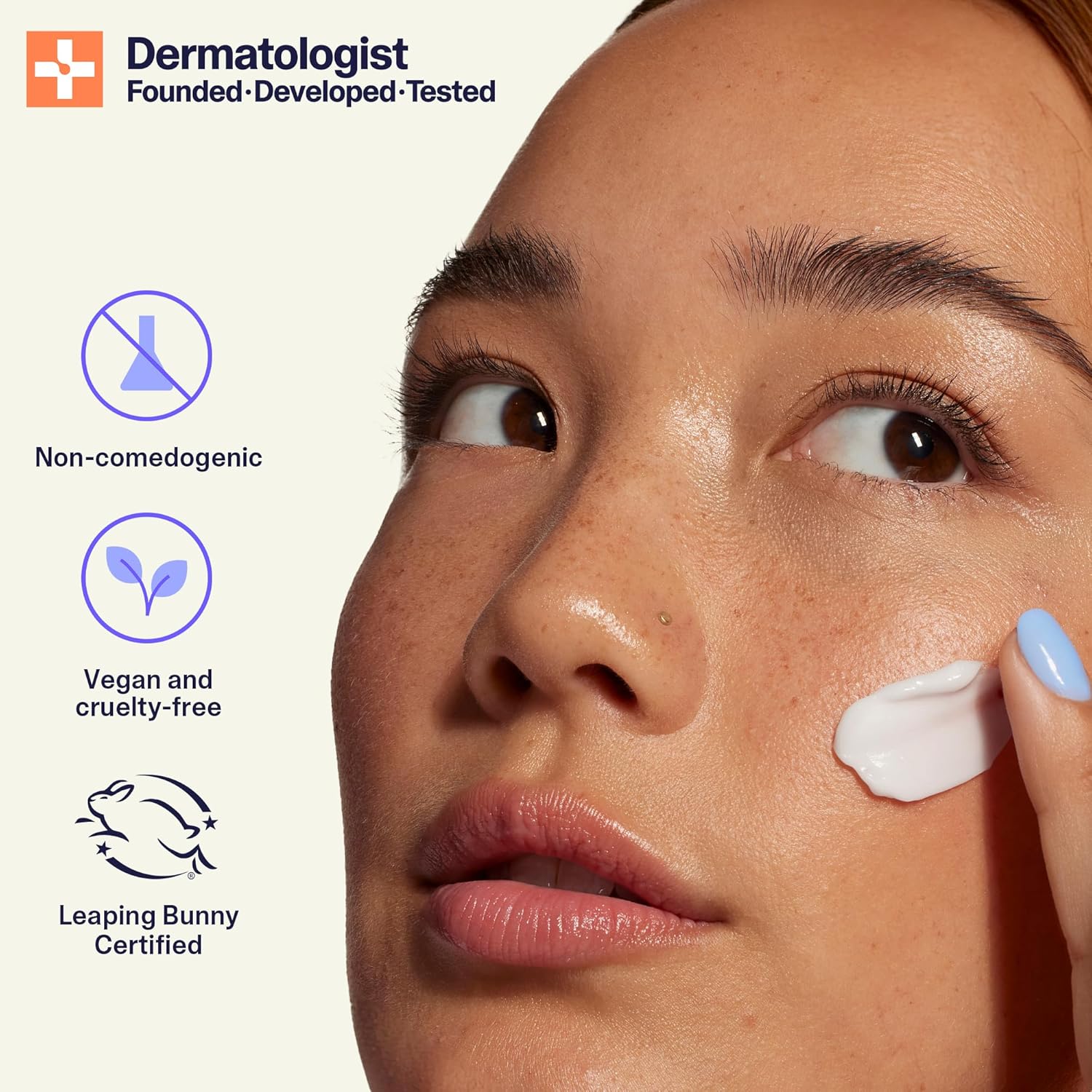 Curology Cream Moisturizer, Rich Hydrating Face Lotion for Dry Skin, with Shea Butter and Hyaluronic Acid, 1.7 fl oz - Image 5