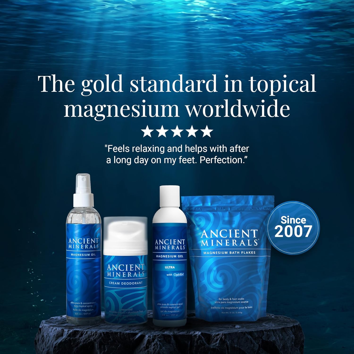 Ancient Minerals Magnesium Bath Flakes - Magnesium Lotion and Lotion Ultra with MSM - Pure Genuine Zechstein Chloride - Image 8