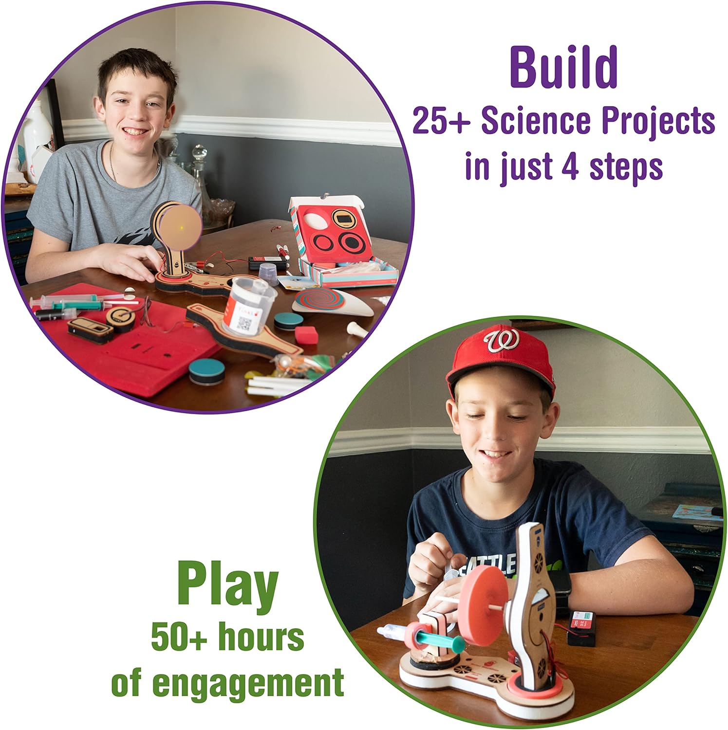 Butterfly EduFields 20in1 Motor Machines STEM Projects Kit for Kids Age Ages 5-7 6-8 8-10 | STEM Toys for Kids 5 6 7 8 9 10 Year Old | Robotics & Engineering Toys | Gift for 6 7 8 9 10 Year Old - Image 7