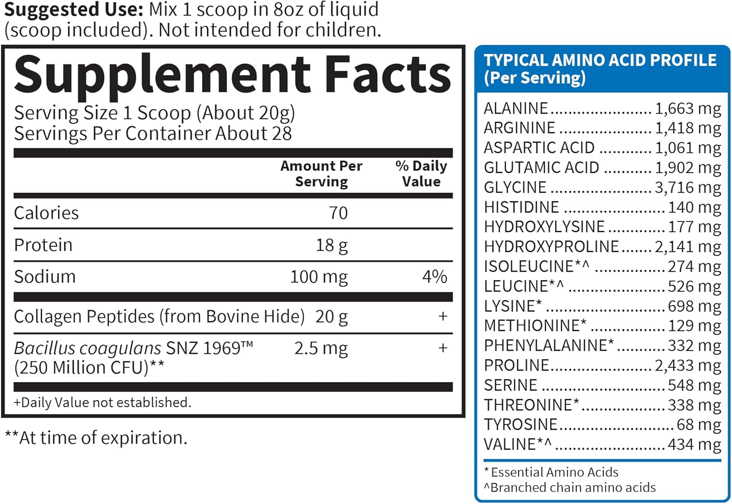Garden of Life Grass Fed Collagen Peptides Powder Unflavored Collagen Powder for Women Men Hair Skin Nails Joints, Hydrolyzed Collagen Protein Supplements, Collagen for Women & Men, 28 Servings - Image 6