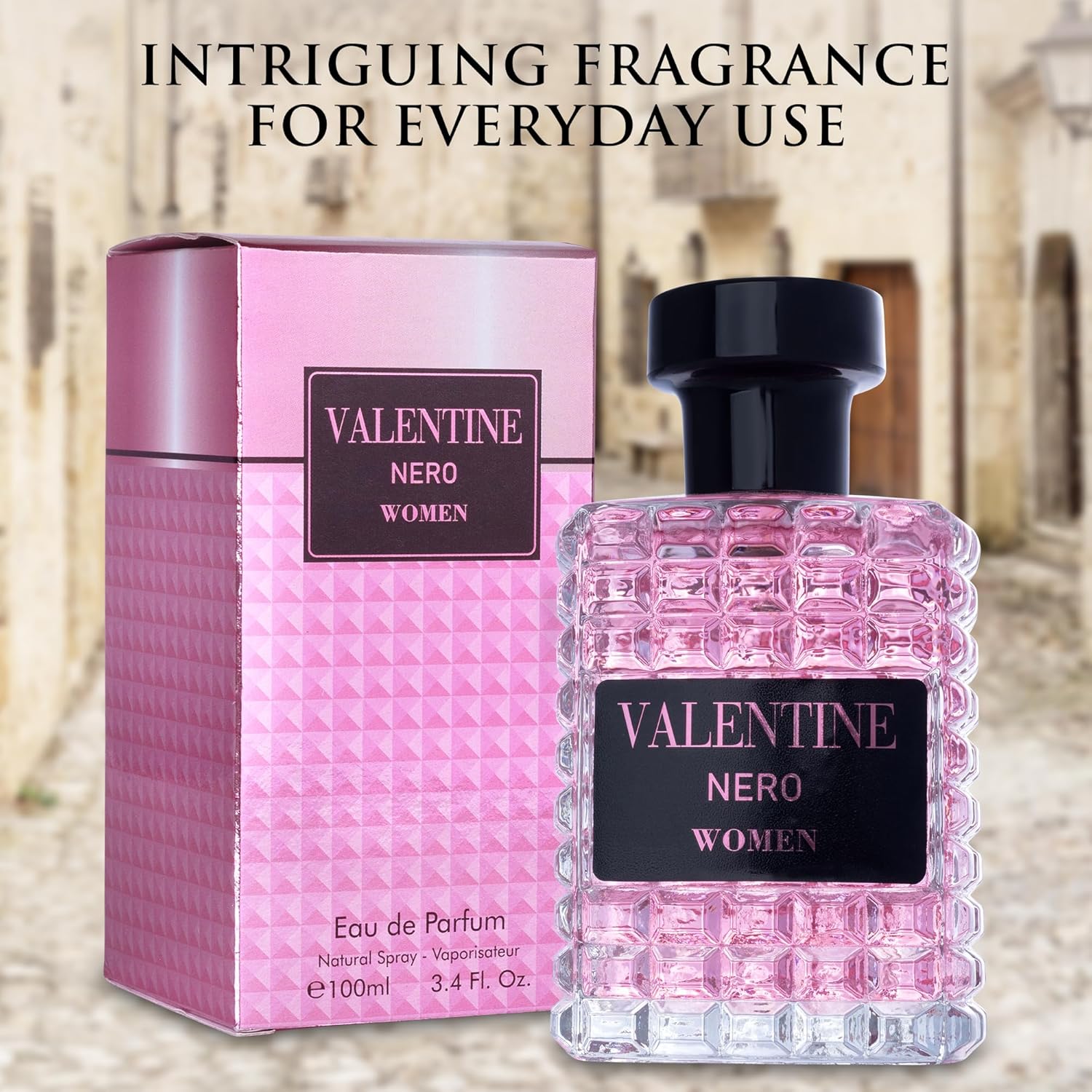 URBAN COLLECTION Valentine for Women Eau De Parfum - Amber Floral Jasmine, Bourbon Vanilla & Woods Oriental-Floral Fragrance with a Modern Twist Elegant 100ml Bottle Packed in Paper Box - Image 5