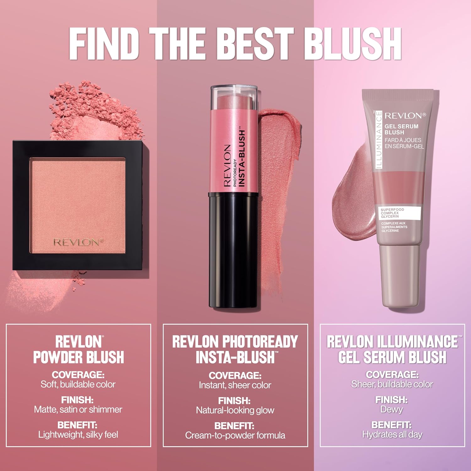 Revlon Illuminance Gel Serum Blush, Visibly Plump Cheeks, Dewy Finish and Hydrates All Day, 110 Enchanting Mauve, 0.37 fl oz. - Image 12