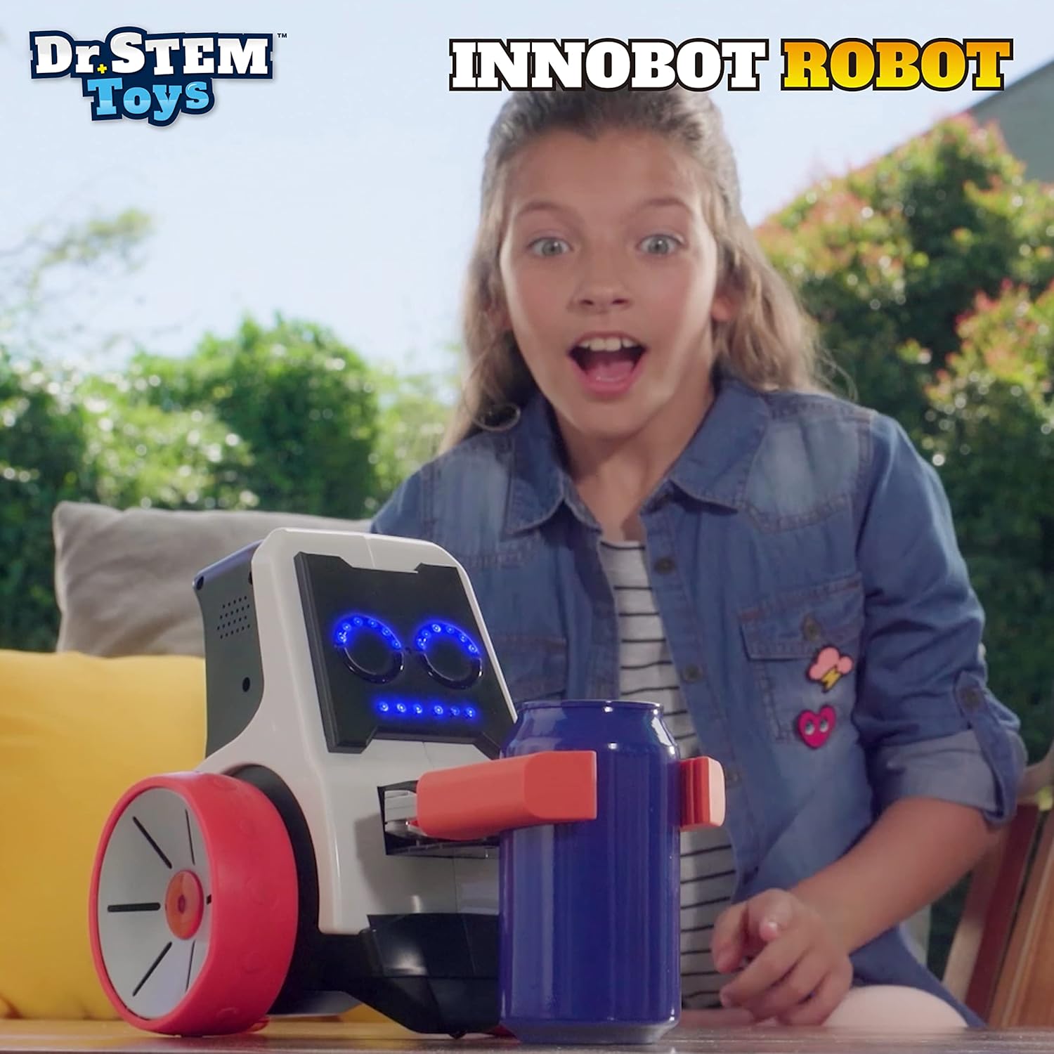 Dr. STEM Toys Innobot Coding Robot Toy | Robotics Science Kit for Kids Ages 8 & Up | Bluetooth Enabled, Easy to Build & Program, Performs Multiple Stunts & Chores | Kids Learn Coding as They Play - Image 9