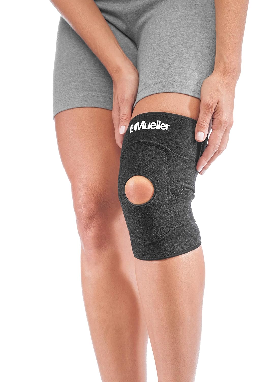 MUELLER Sports Medicine 4-Way Adjustable Knee Brace, Knee Pain Relief Support for Men and Women, Ideal for Arthritis, Sprains, Black - Image 2