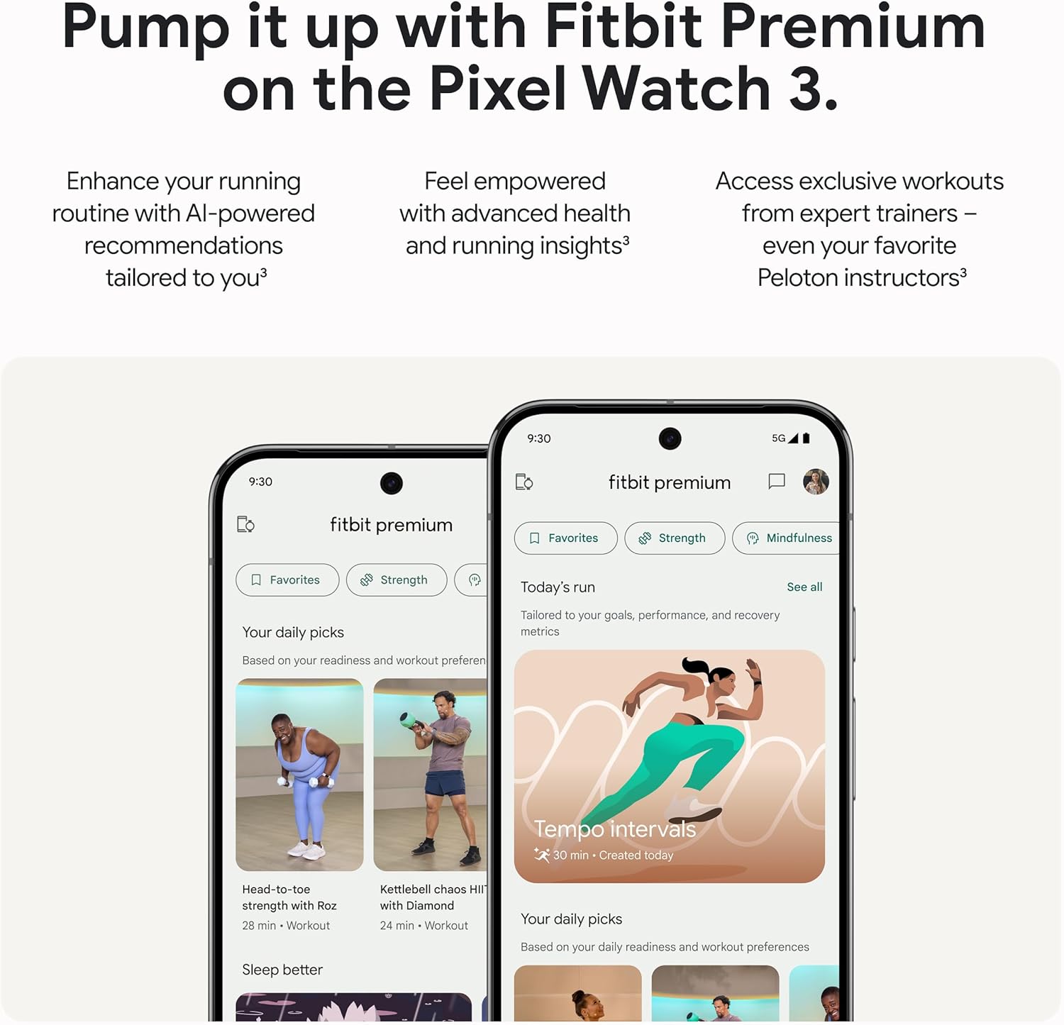 Google Pixel Watch 3 (45mm) Latest Model - Android Smartwatch, Heart Rate Tracking, Fitbit Advanced Running, Fitness Insights, 24-Hour Battery - Matte Black Aluminum Case - Obsidian Band - Wi-Fi - Image 9