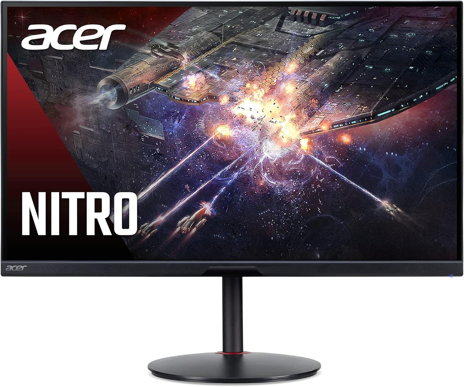 Acer Nitro XV272U KFbmiipruzx 27" WQHD 2560 x 1440 Gaming Monitor | AMD FreeSync Premium | Agile-Splendor IPS 600 | 300Hz Refresh Rate | Up to 0.5ms | USB 3.1 Type-C, Display Port & 2 x HDMI 2.1 - Image 2