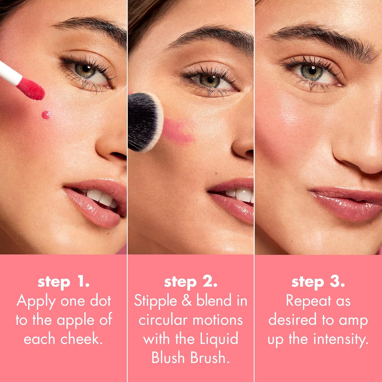 e.l.f. Camo Liquid Blush, Long-lasting Liquid Blush For High-pigment Color, Creates A Soft, Dewy Finish, Vegan & Cruelty-free, Gorg Orange - Image 6